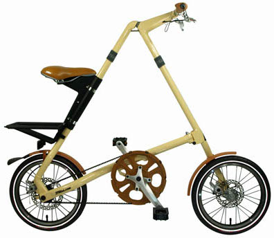 The Strida unfolded