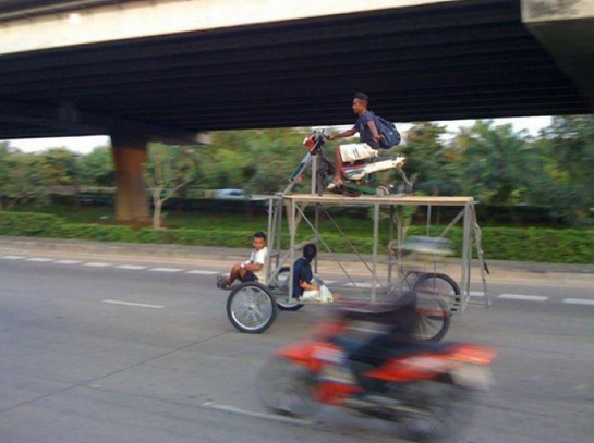 Flood Ready Bike (from Makeshift Magazine)